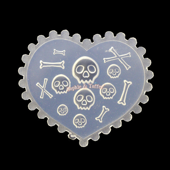 Skull Crossbones Silicone Mold