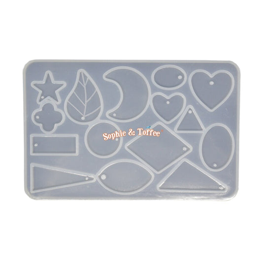 Shapes Earrings & Pendant Silicone Mold