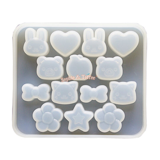 Kawaii Animals Popular Designs Silicone Mold