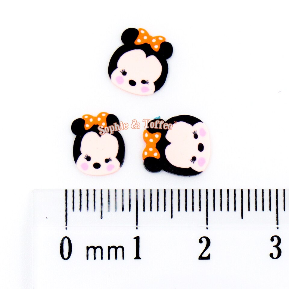 Disney Tsum Tsum Minnie Mouse Polymer Clay Sprinkles (100 grams)