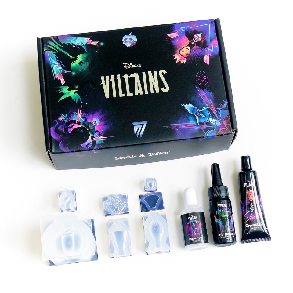 Disney UV Resin Villains Potion Molds Box