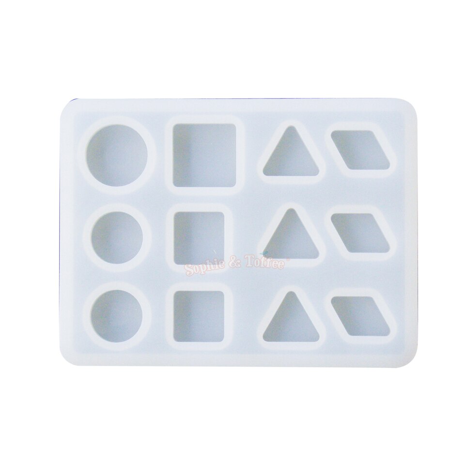 Geometry Shapes Silicone Mold (3 pieces)