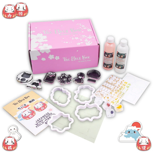 Clearance Japanese Wind-Chime Mold-Making Elves Box Limited Edition