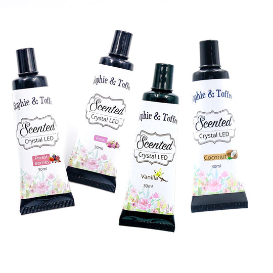 Résine LED cristal parfumée 30 ml