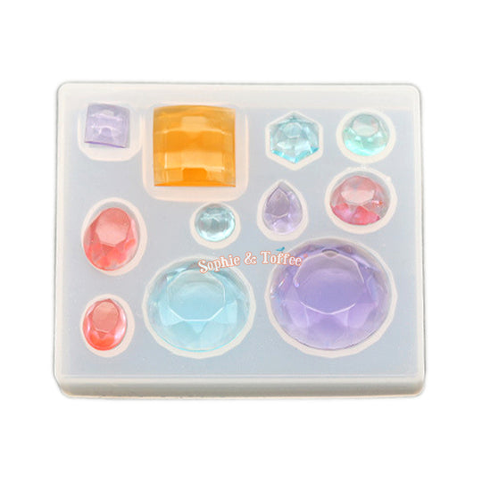 Jewel & Gem Silicone Mold