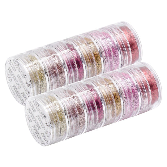 Earth Tone Shiny Glitter Pigment Powder (2 packs)