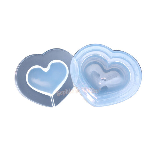 Heart Shaker UV Resin Silicone Mold High-quality