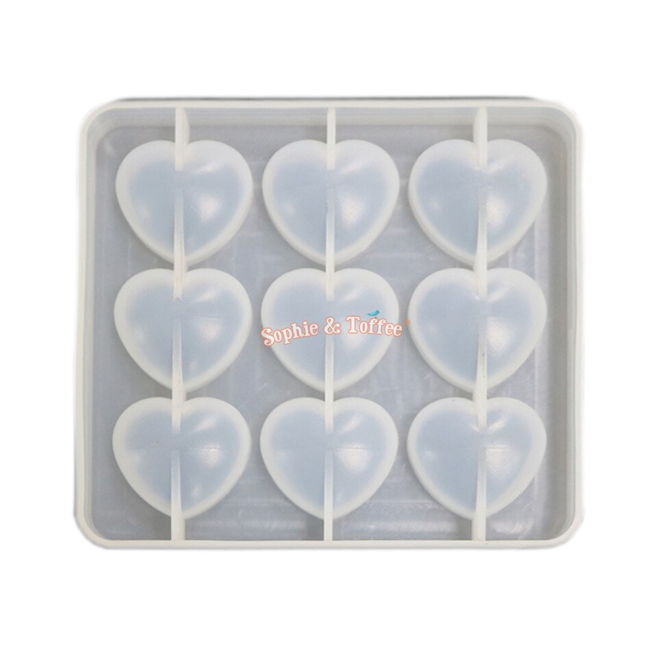 Small Hearts Silicone Mold (56 Cavity)