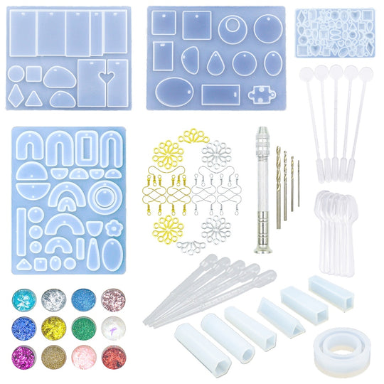 Kit de artesanía de resina para joyería