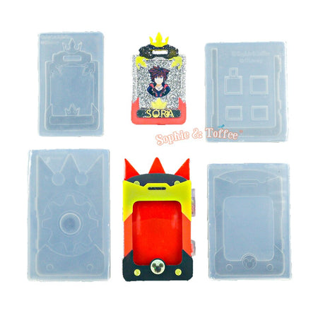 Disney Kingdom Hearts Gummi Phone Molds Disney Silicone