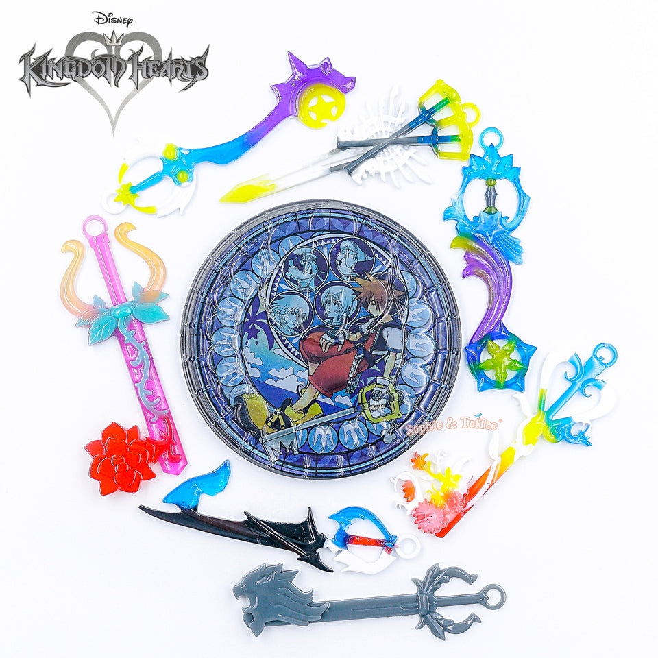 Disney Kingdom Hearts Keyblades Silicone Mold