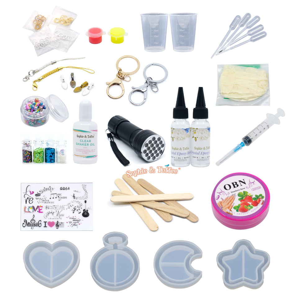 Shaker Molds Resin Craft Kit, Craft Kit, DIY Ideas, Gift for Her, DIY  Box