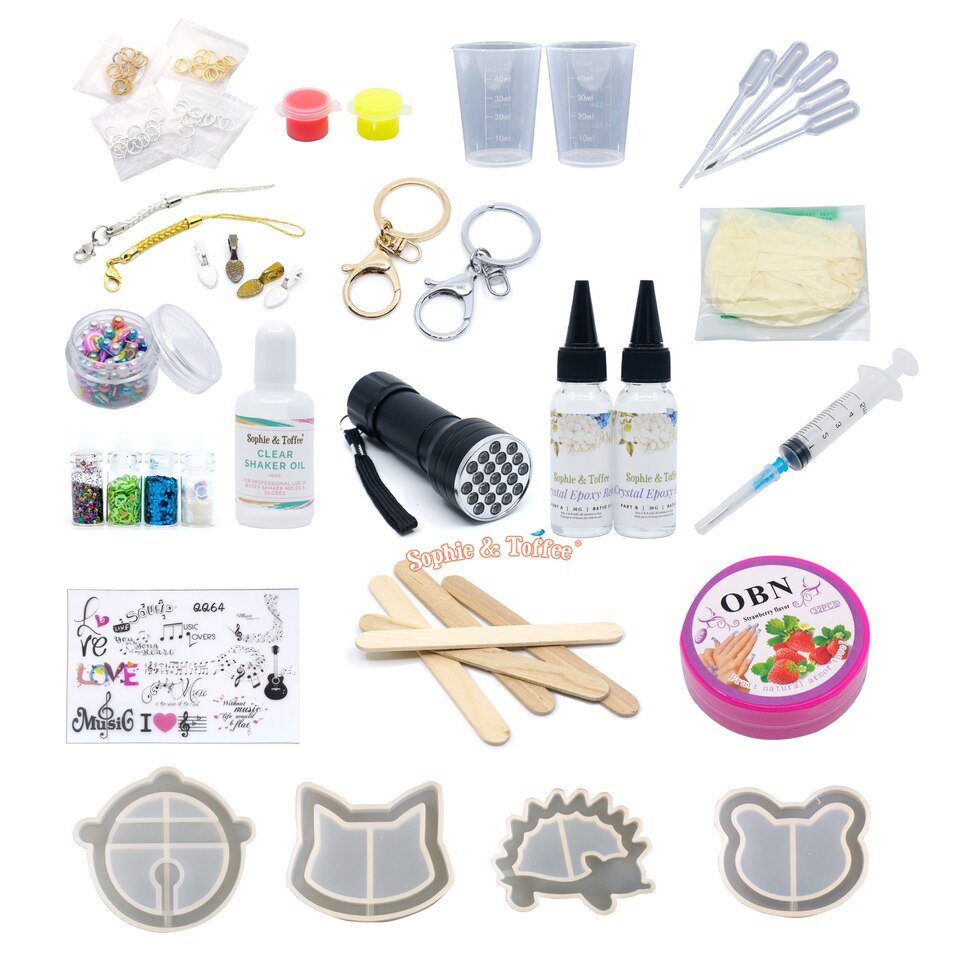 Epoxy Resin Decoration Kit DIY Craft Supplies Accessories Decoration Set  for Nails Epoxy Resin Craft 