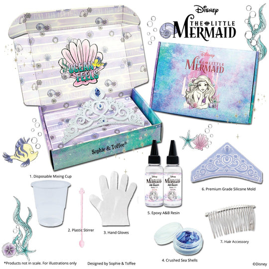 Disney The Little Mermaid Tiara Resin Kit