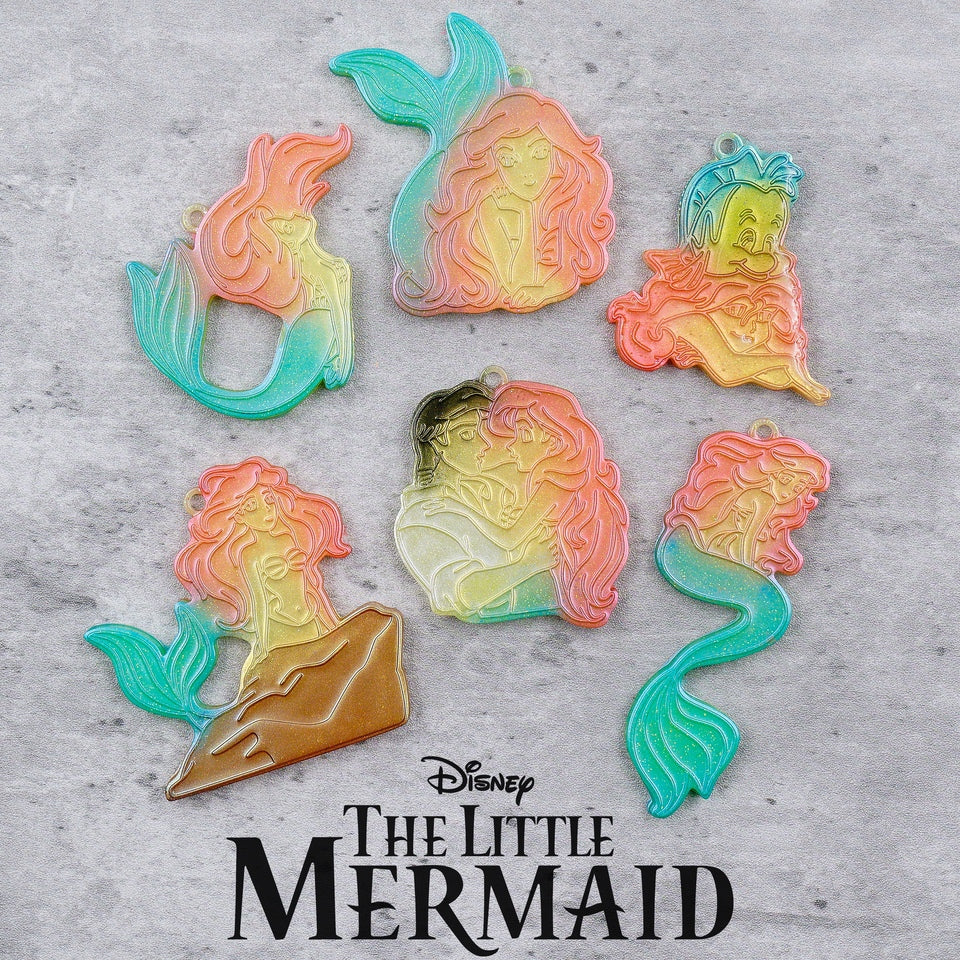 Disney The Mermaid Charms Silicone Mold