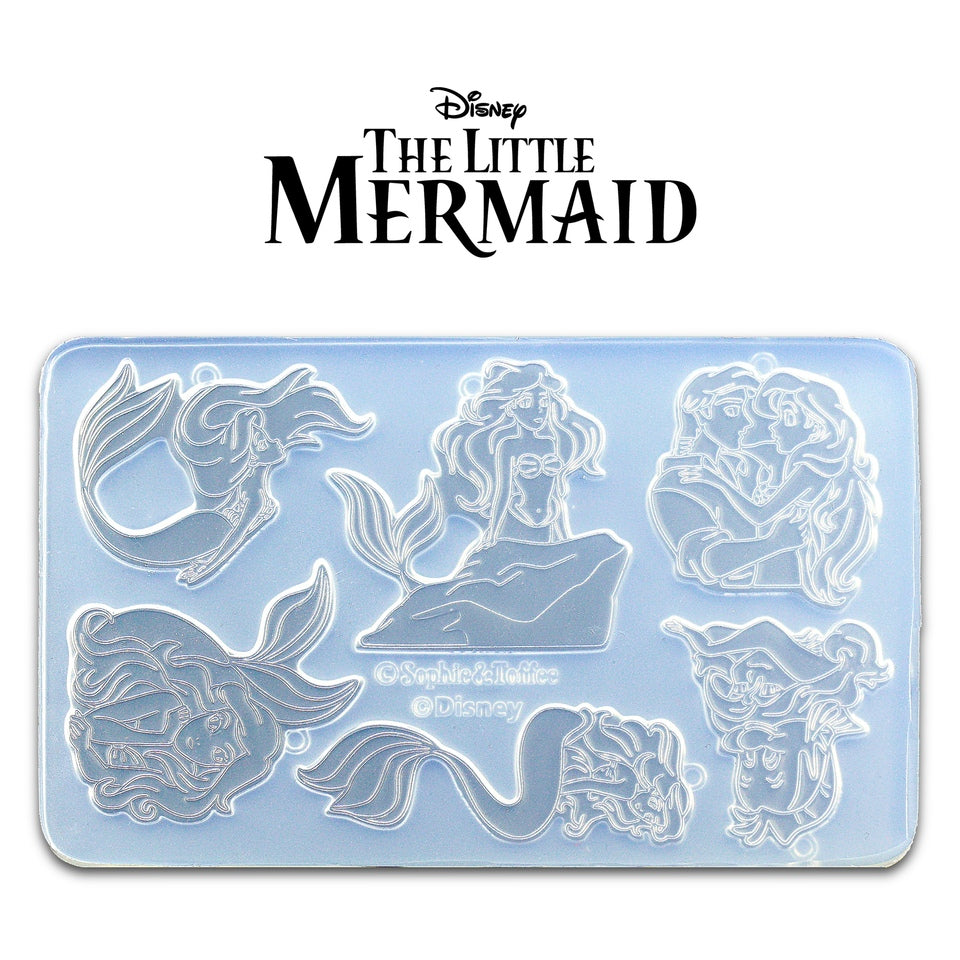 Disney The Mermaid Charms Silicone Mold