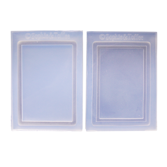 Molde de silicona para marco de fotos con forma de bola de nieve