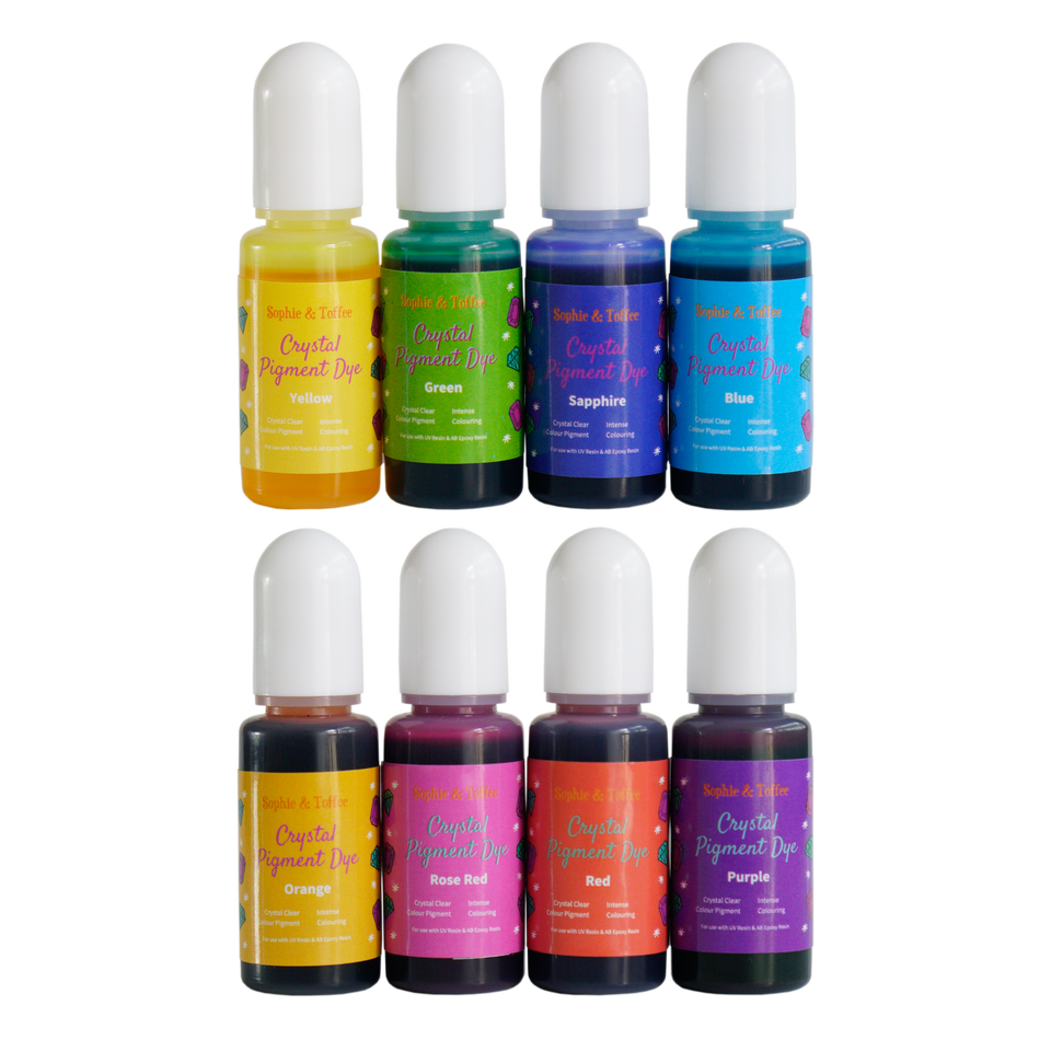 Crystal Pigment Dye for Resin Craft, Mermaid Pigment Dye, Galaxy Colours  Pigment, Resin Craft Dye, Resin Pigment Colorant, Shimmer Pearl Color, Resin  Dye, Resin Coloring