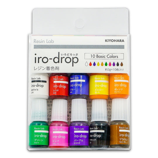 Kiyohara Pigment Dye Set 10 Basic Colors