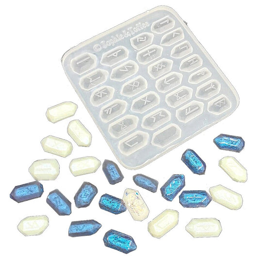 Ancient Rune Stones Silicone Mold New Batch