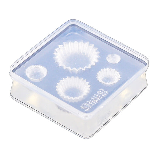 Molde de silicona para cupcakes en miniatura 3D