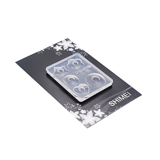 Molde de silicona con forma de huevos fritos