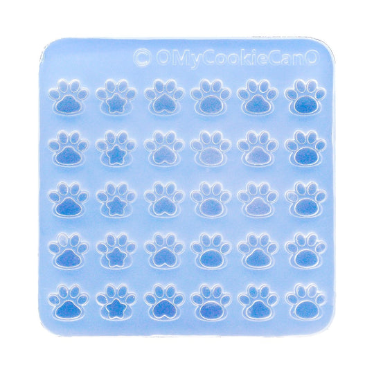 Mini Cute Paws Silicone Mold