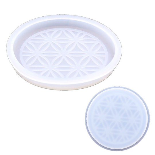 Molde de silicona para posavasos con diseño japonés