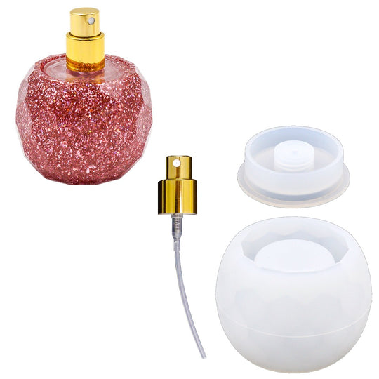 Moldes de silicona para perfumes de corte redondo
