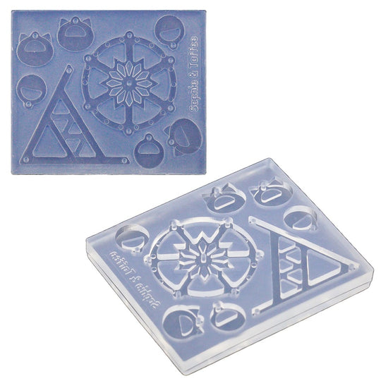 Molde de silicona para mini noria