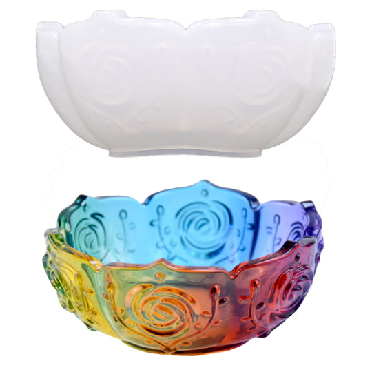 Molde de silicona para cuenco de loto