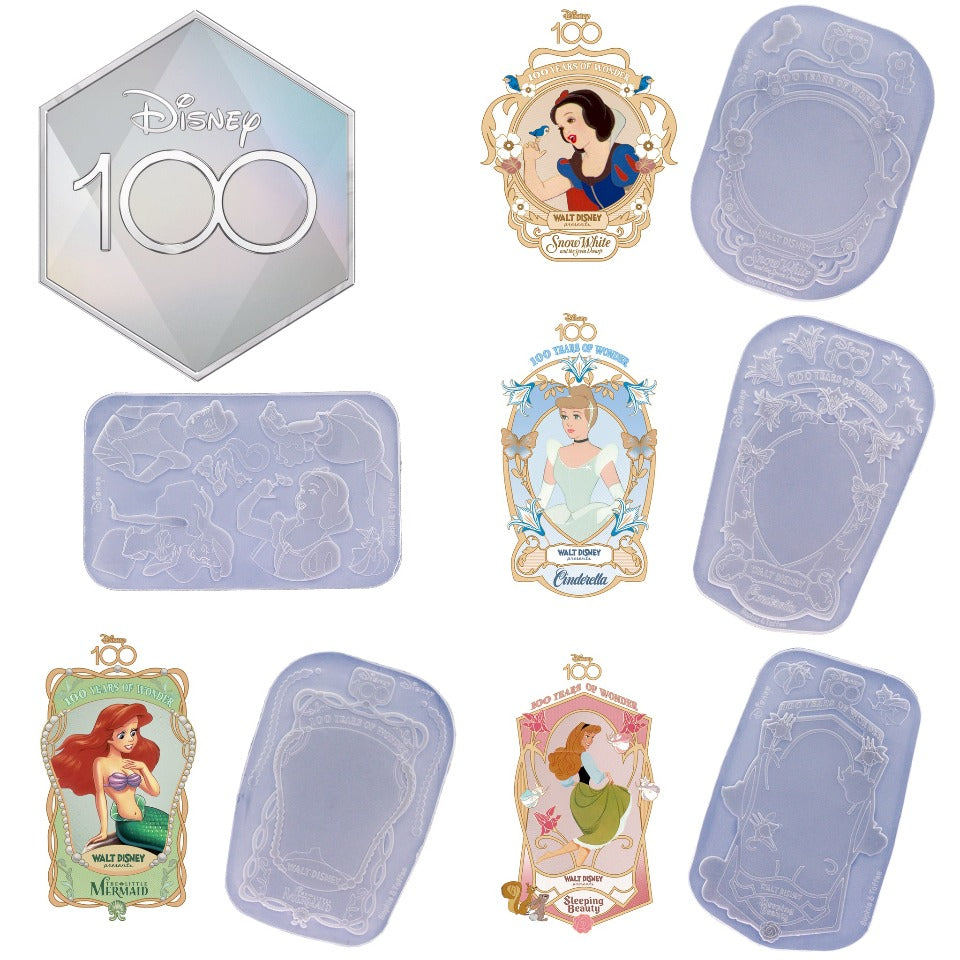 Disney 100 Years Vintage Princesses Silicone Mold