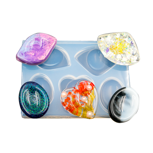Moule en silicone « Worry Stones »