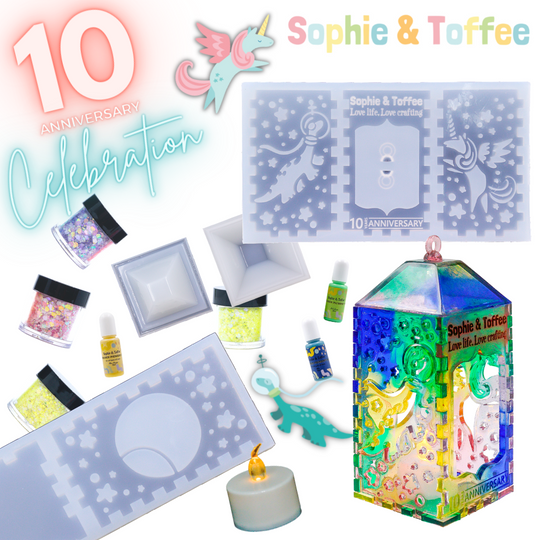 Clearance 10 Years Anniversary Lantern Resin Kit (Limited Edition)