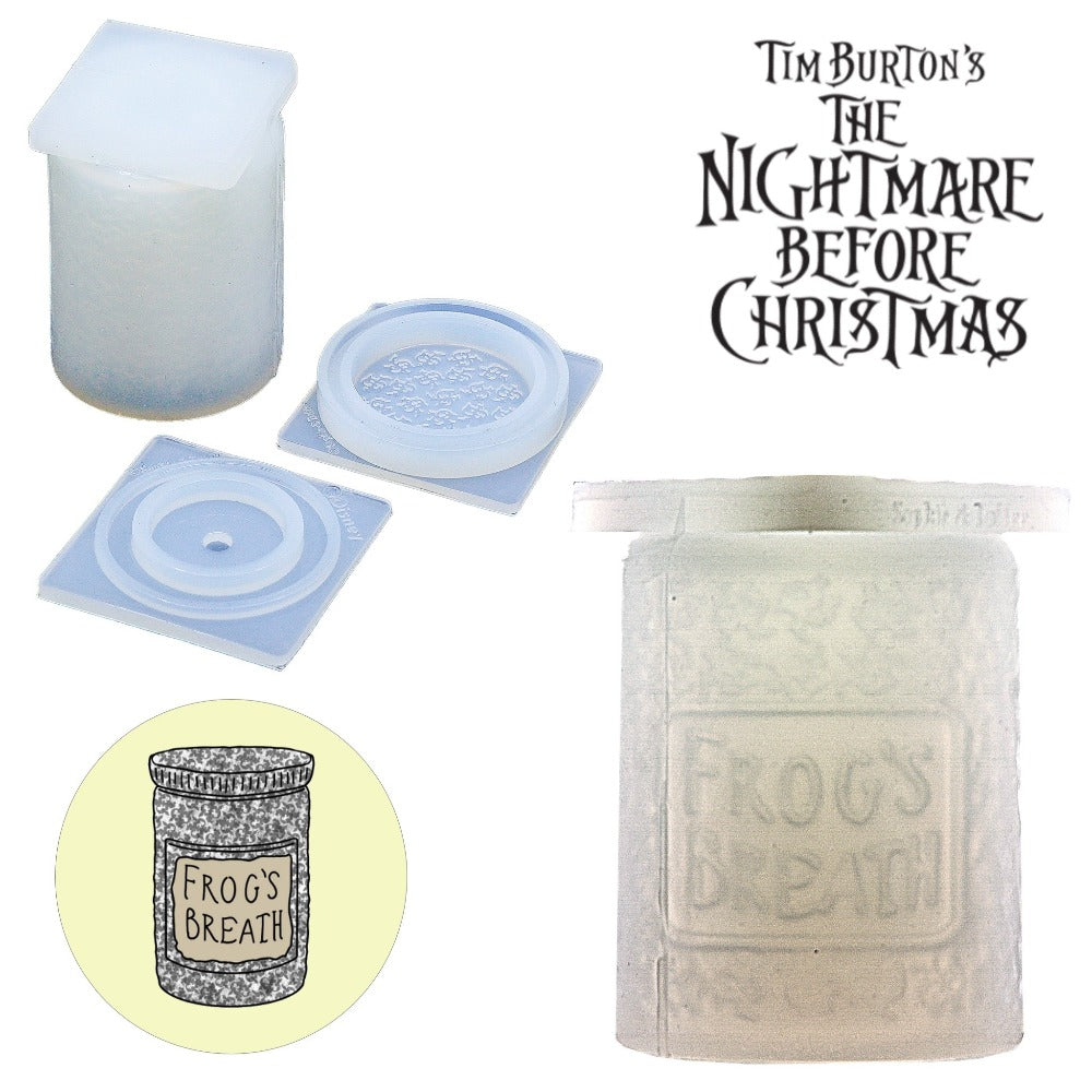 Disney Nightmare Before Christmas Sally's Jars Silicone Mold