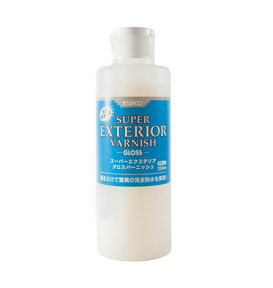 Barniz brillante para exteriores Padico Super (impermeable a base de agua)