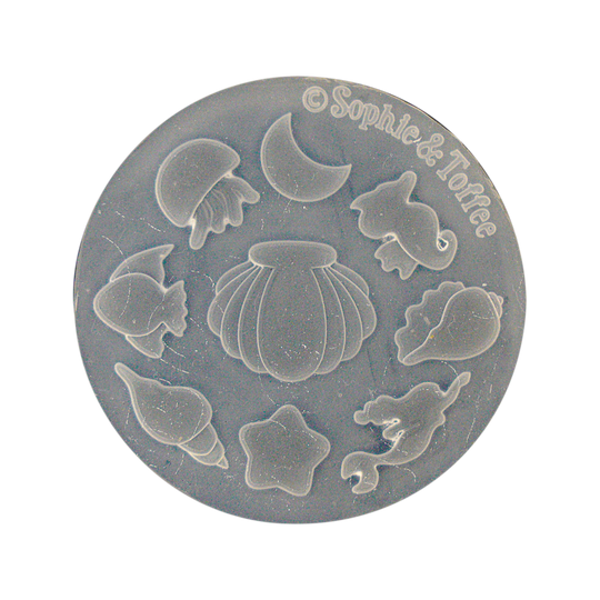 Ocean Shaker Inserts Silicone Mold