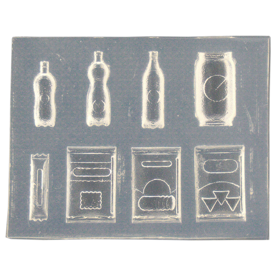 Molde de silicona en miniatura para refrescos y aperitivos