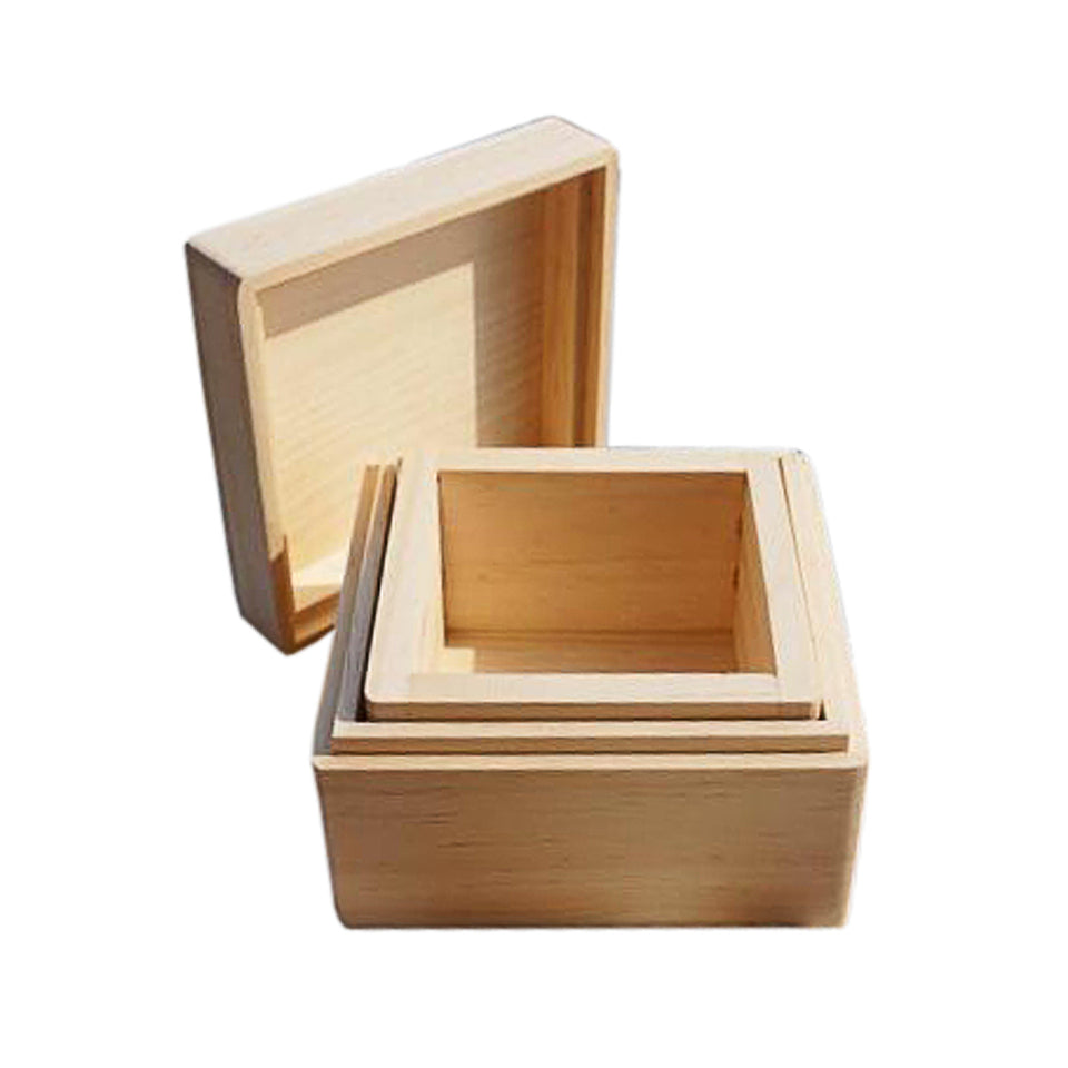 Wooden Box for 3D Resin Fish Pond, Wood Box for 3D Fish Pond, Resin Fish  Pond Craft, Wood Container