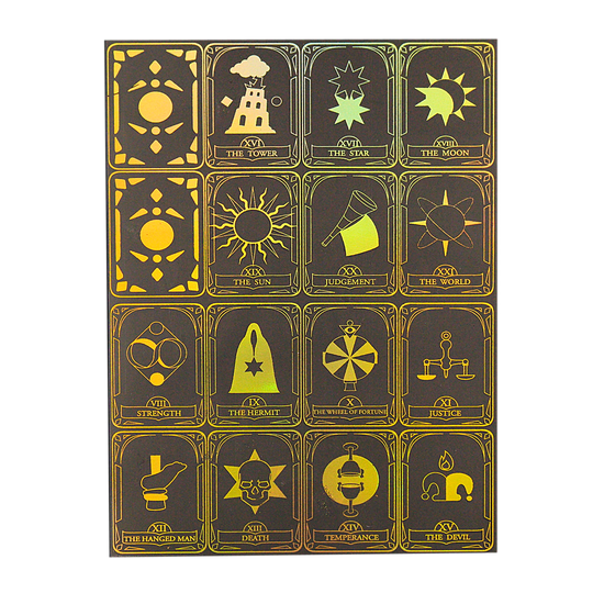 Holographic Tarot Cards Design Resin Film Exclusive