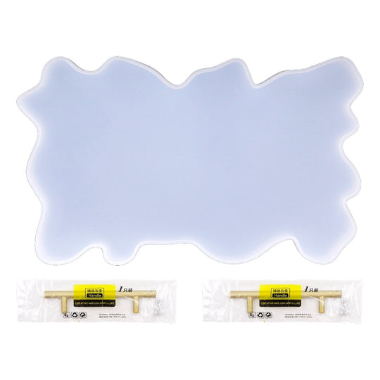 Wavy Tray Silicone Mold with Handle