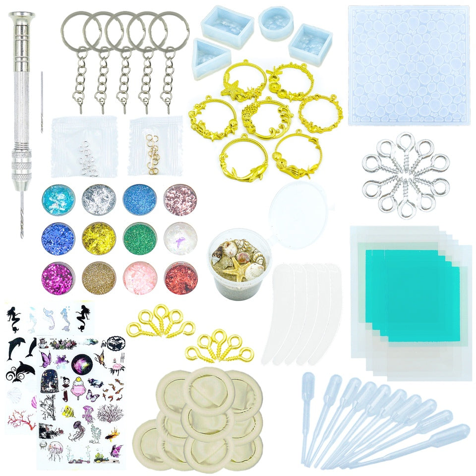 Under The Sea Resin Craft Kit, Craft Kit, DIY Ideas, Gift for Her, DIY  Box