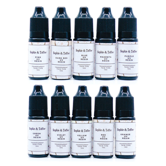 Colored UV Resin Thin Type - 10g (Transparent)