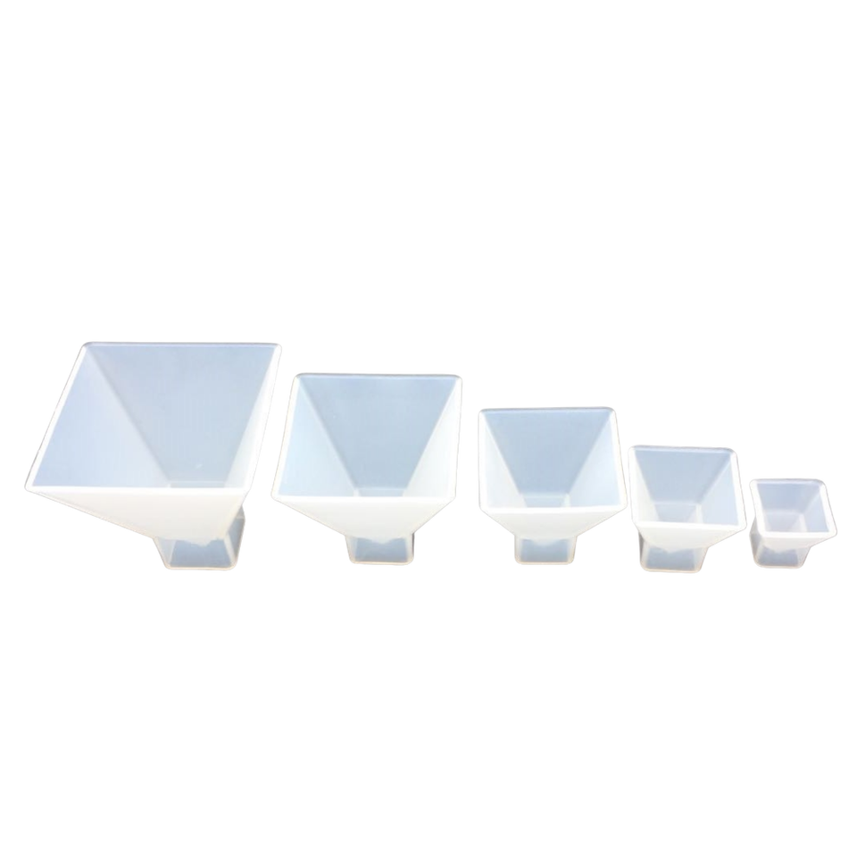 Silicone Resin 3 Piece Pyramid Mould
