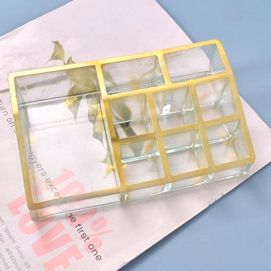 Molde de silicona para porta cosméticos