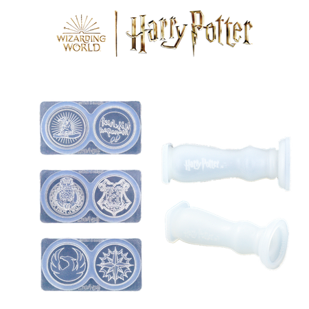 Buy Harry Potter Wax Seal Stamp Kit 4 Houses and Hogwarts Stamps