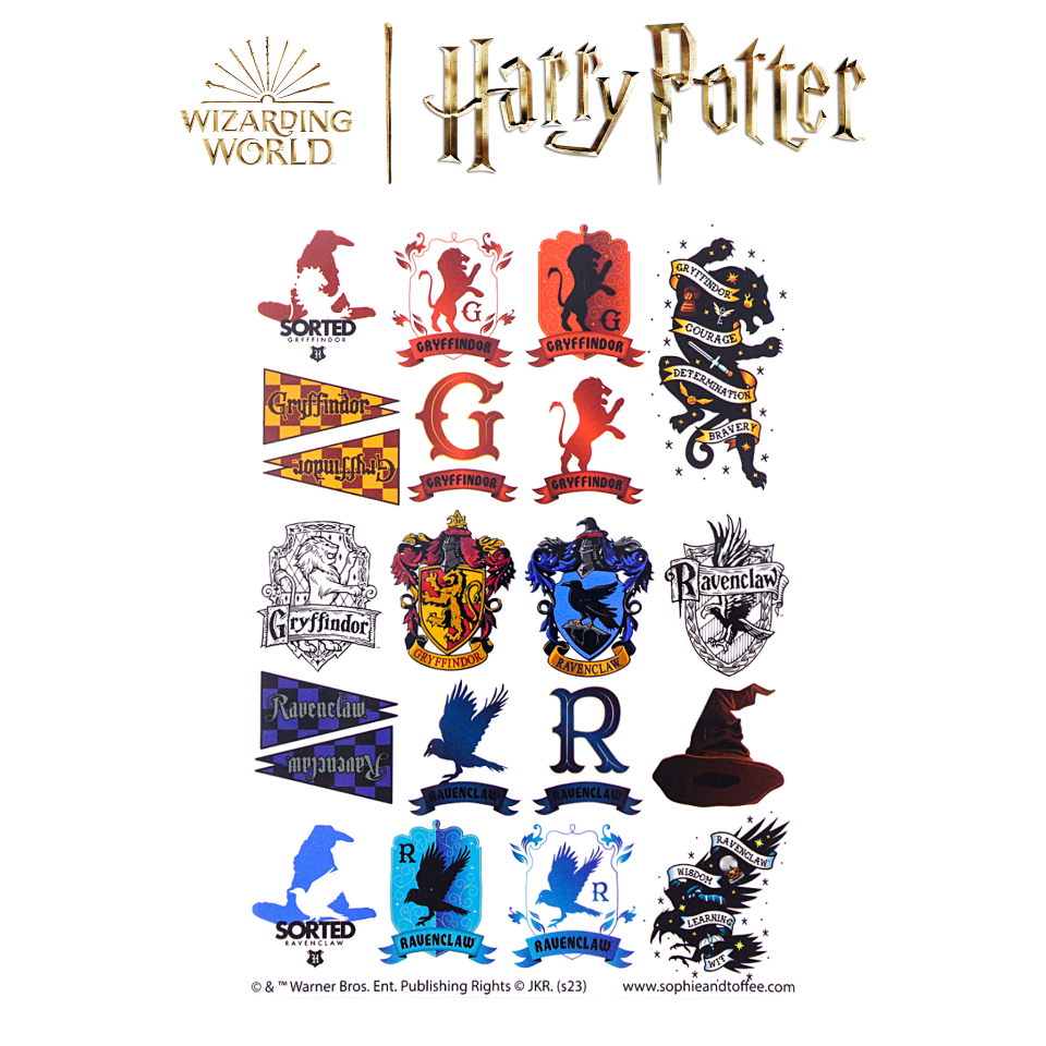 Hogwart's Starter Pack Harry Potter Stickers