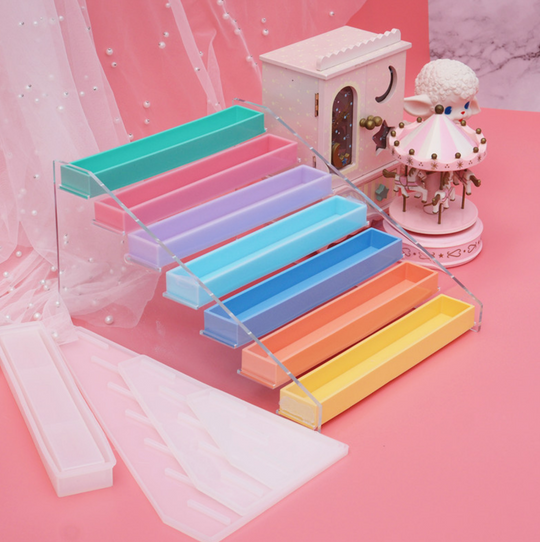 Moules en silicone pour étagères de rangement