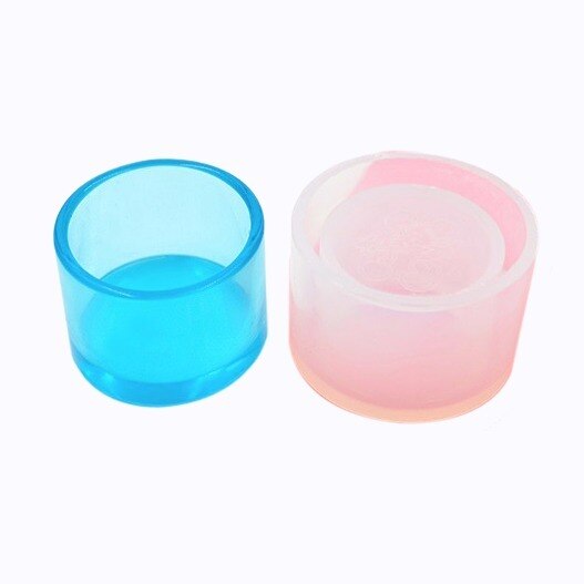 Molde de silicona para maceta de contenedor redondo