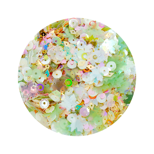 Mint Mermaid Sequin Glitter Mix